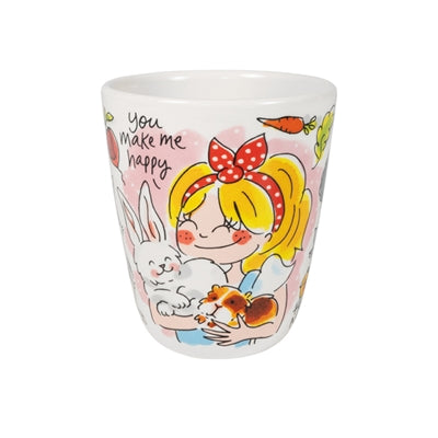 Blondes Amsterdamer Bechernagetier