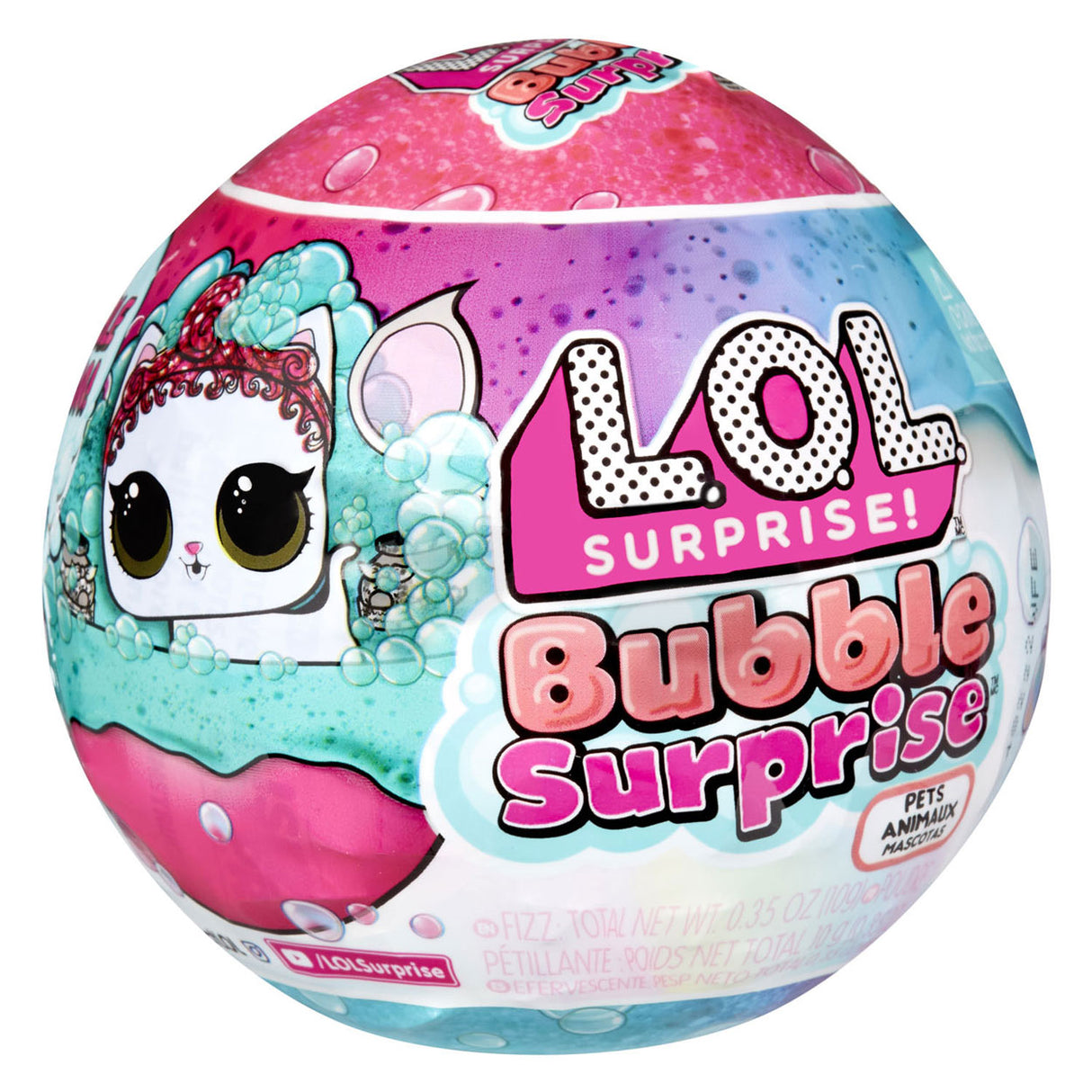 LOL. Surprise Bubble Surprise Pet Animals Mini Pop