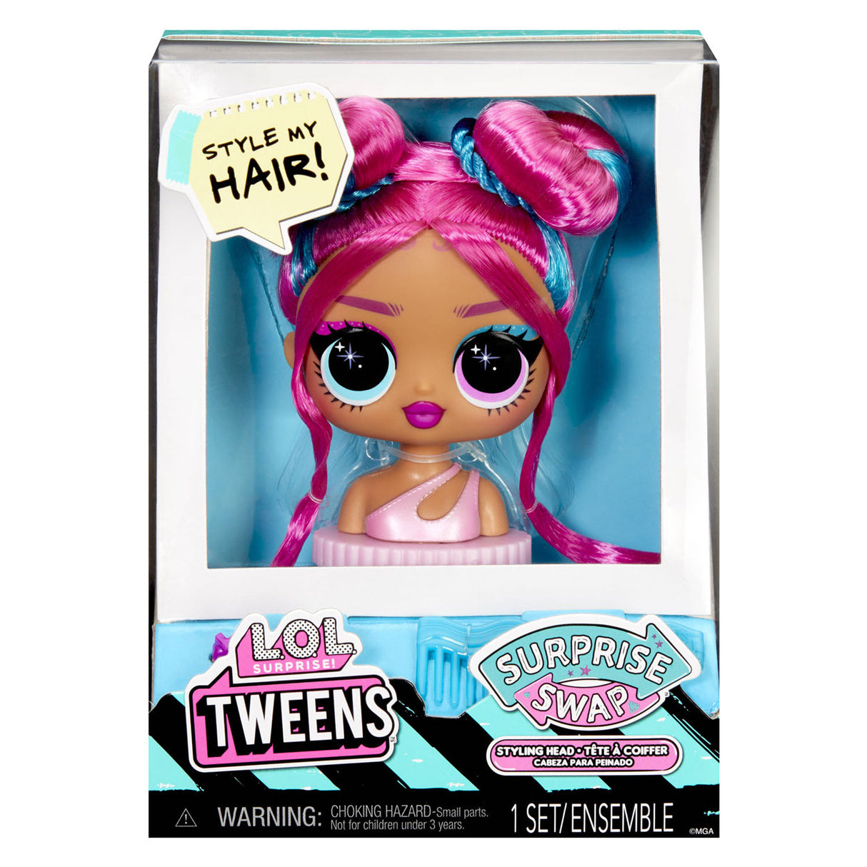 LOL. Überraschung Tweens Überraschung Swap Styling haariger Kopf