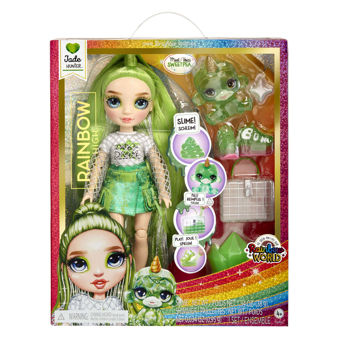 MGA Entertainment Regenbogen héich Pop Jade