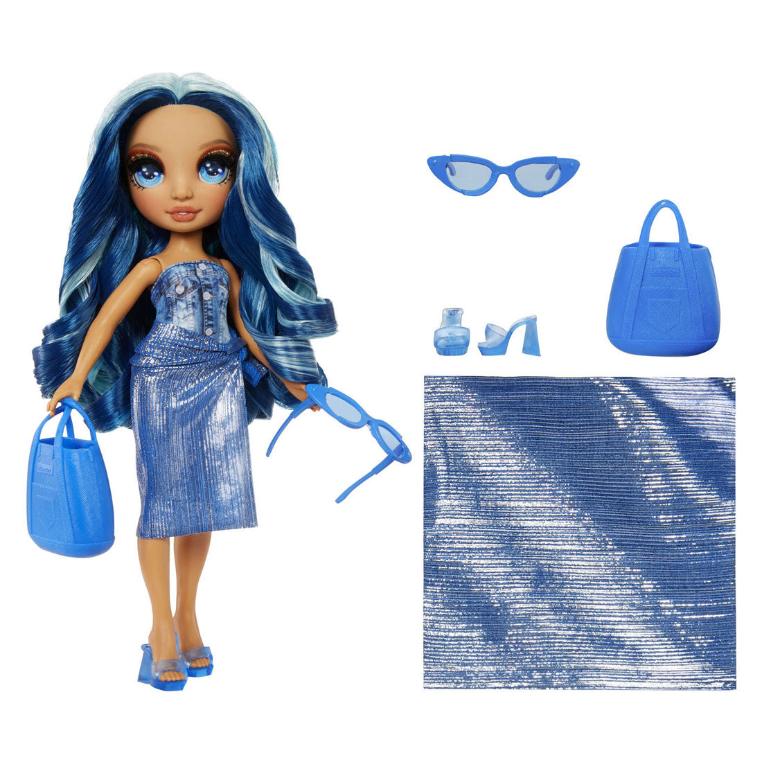 Mga entertainment rainbow high swim style doll - skyler