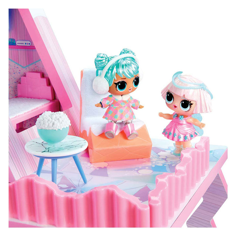 Lol surprise winter snow chalet dollhouse