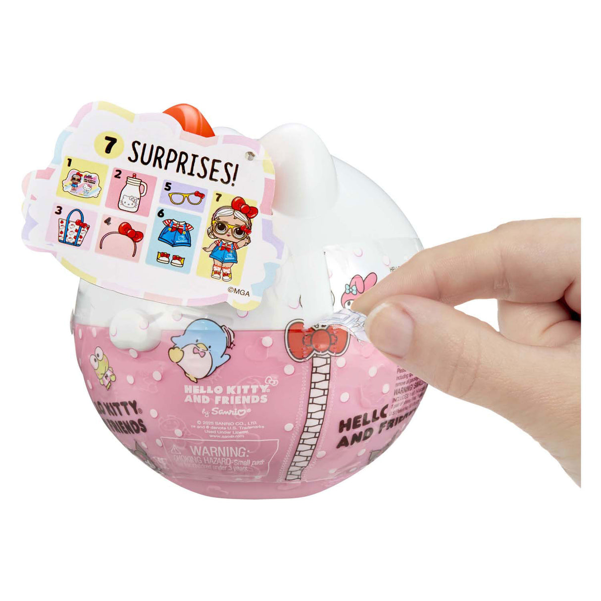 L.o.l. surprise loves hello kitty friends tots core characters assortment | 12 pieces