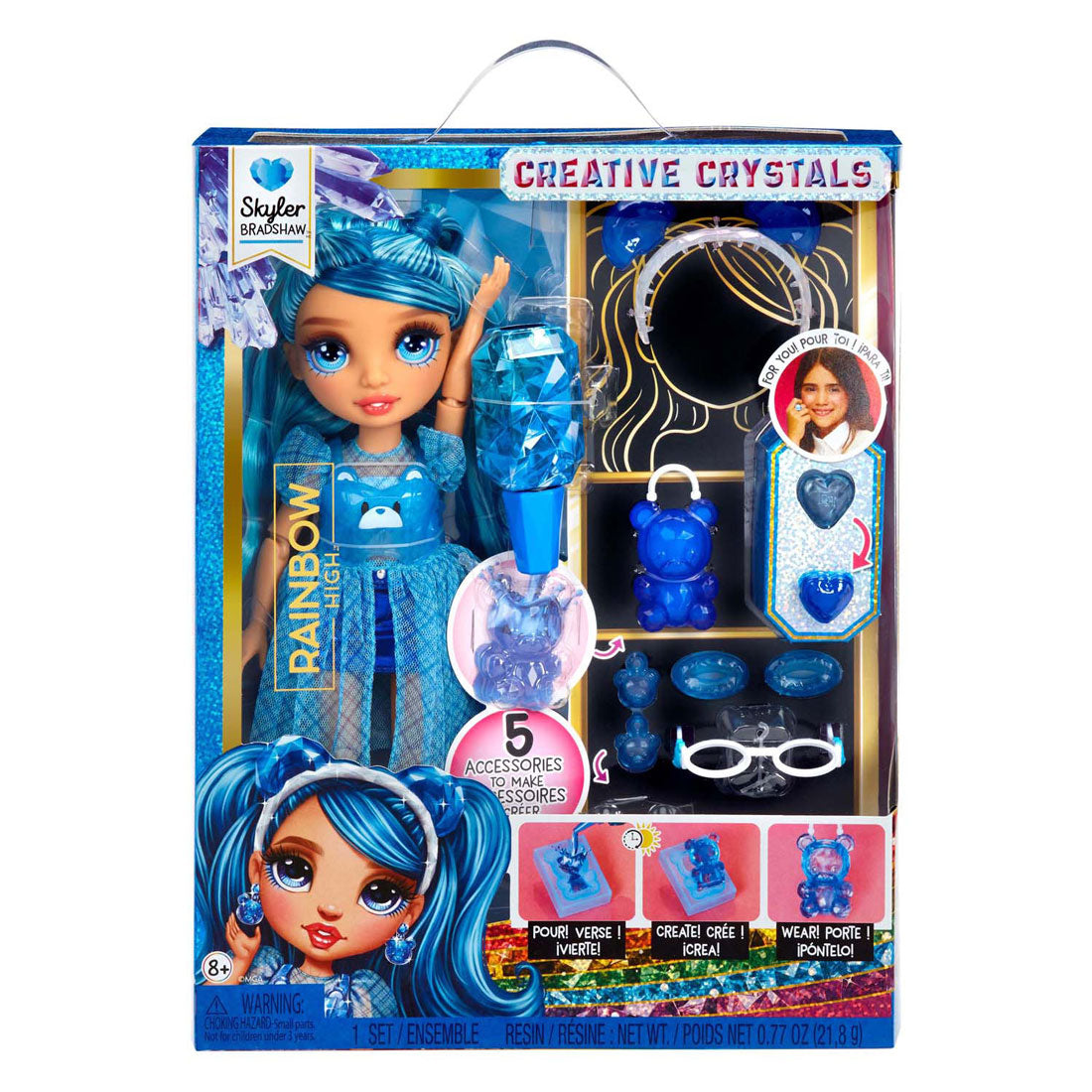 MGA Entertainment Rainbow High Crystal Fashion Fashion Pop - Skyler