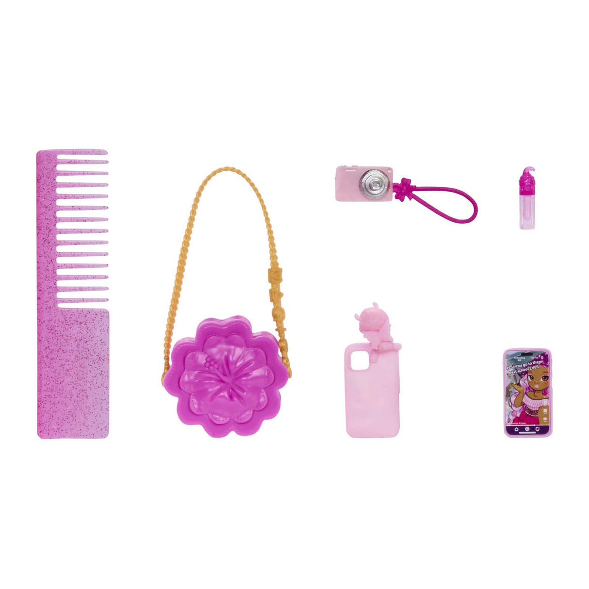 Mga entertainment rainbow high sparkle shine fashion doll pink