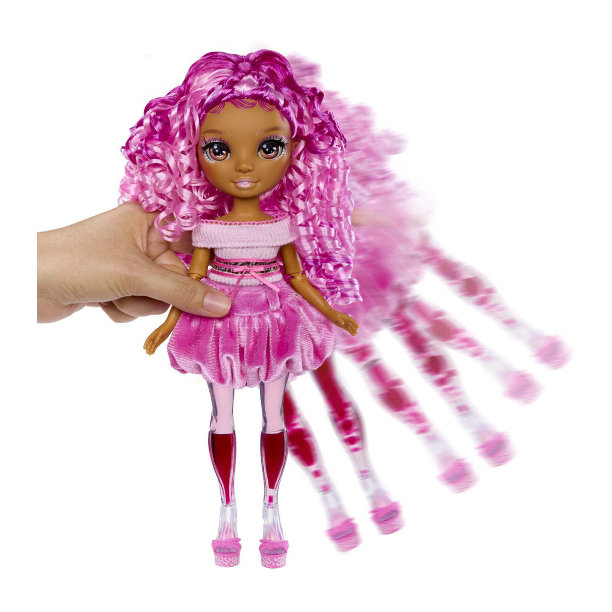 Mga entertainment rainbow high sparkle shine fashion doll pink