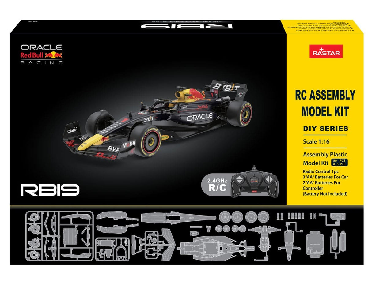 Jonotoys Rastar Baukit vum Red Bull RB19 RC Auto