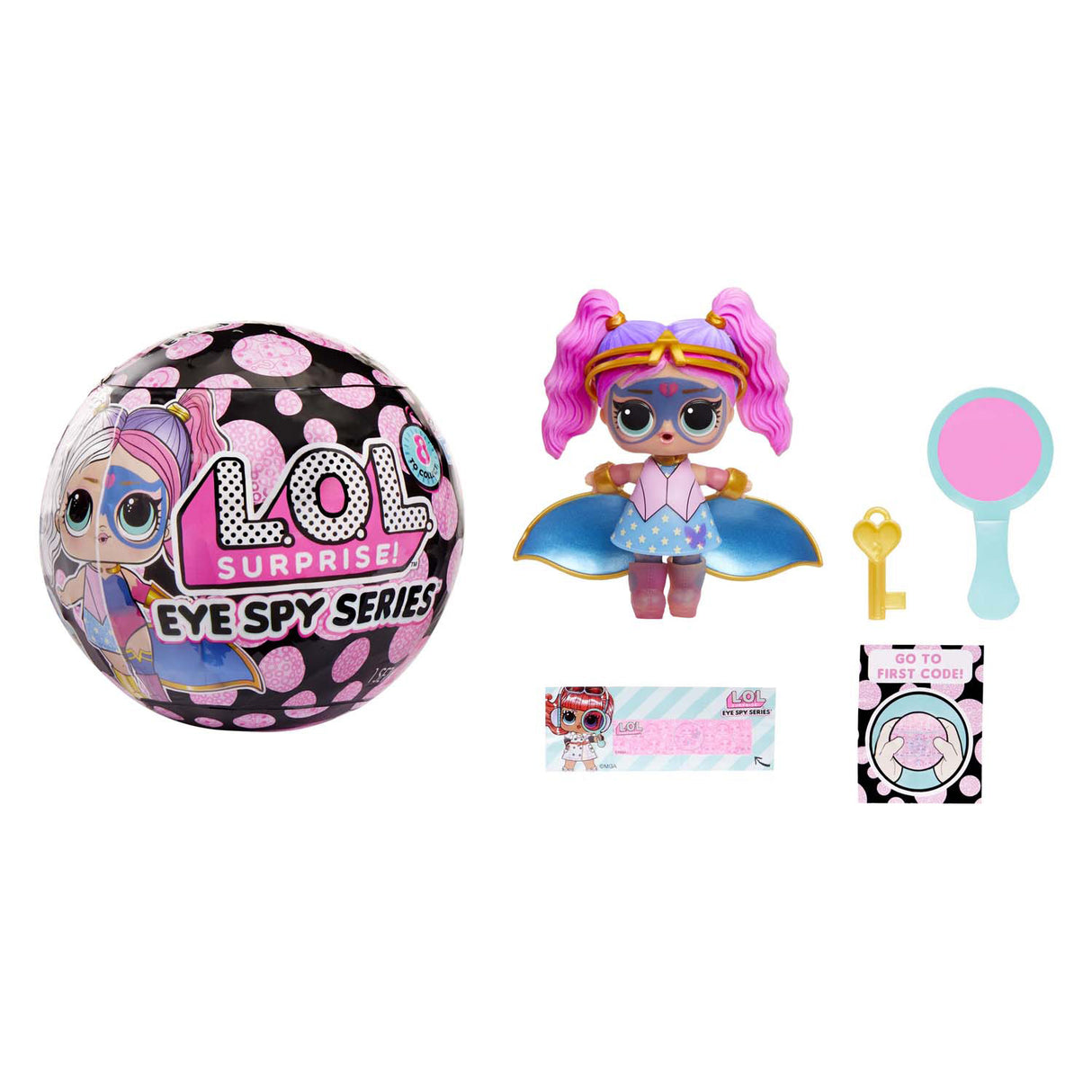Mga entertainment l.o.l. surprise eye spy tots assorted | 12 pieces