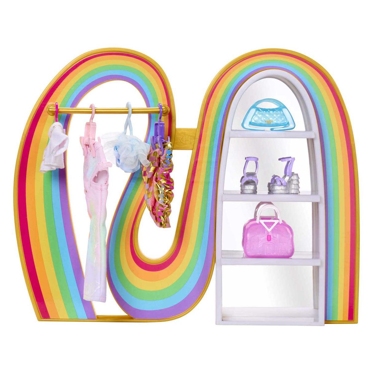 Mga entertainment rainbow high amayas rainbow closet playset