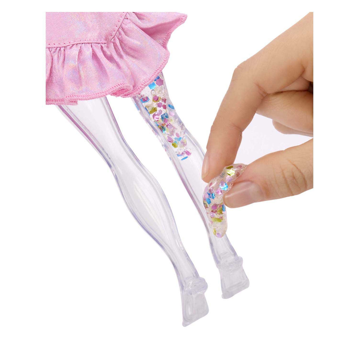 Mga entertainment rainbow high rainbow shimmers with slime fashion doll bella (pink)