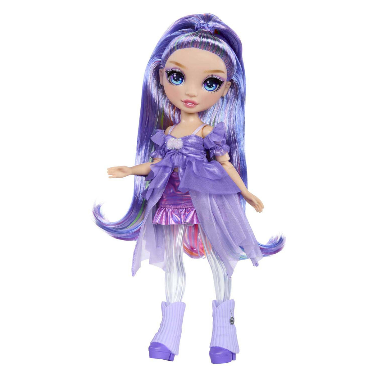 Mga Entertainment Rainbow High Rainbow Shimmers avec poupée mannequin slime violet (violet)