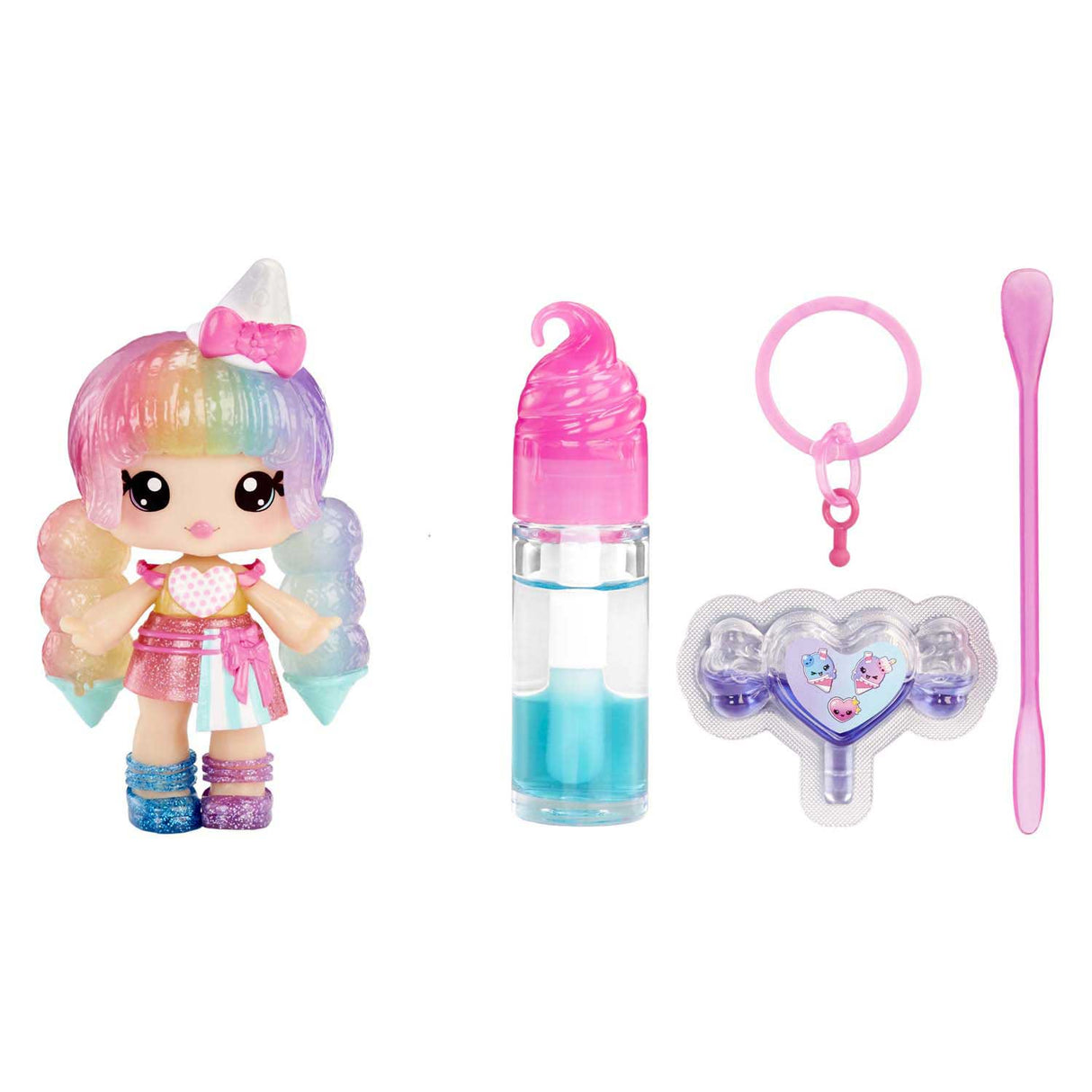 Mga entertainment yummiland lip gloss pop combinação de sabores misteriosos