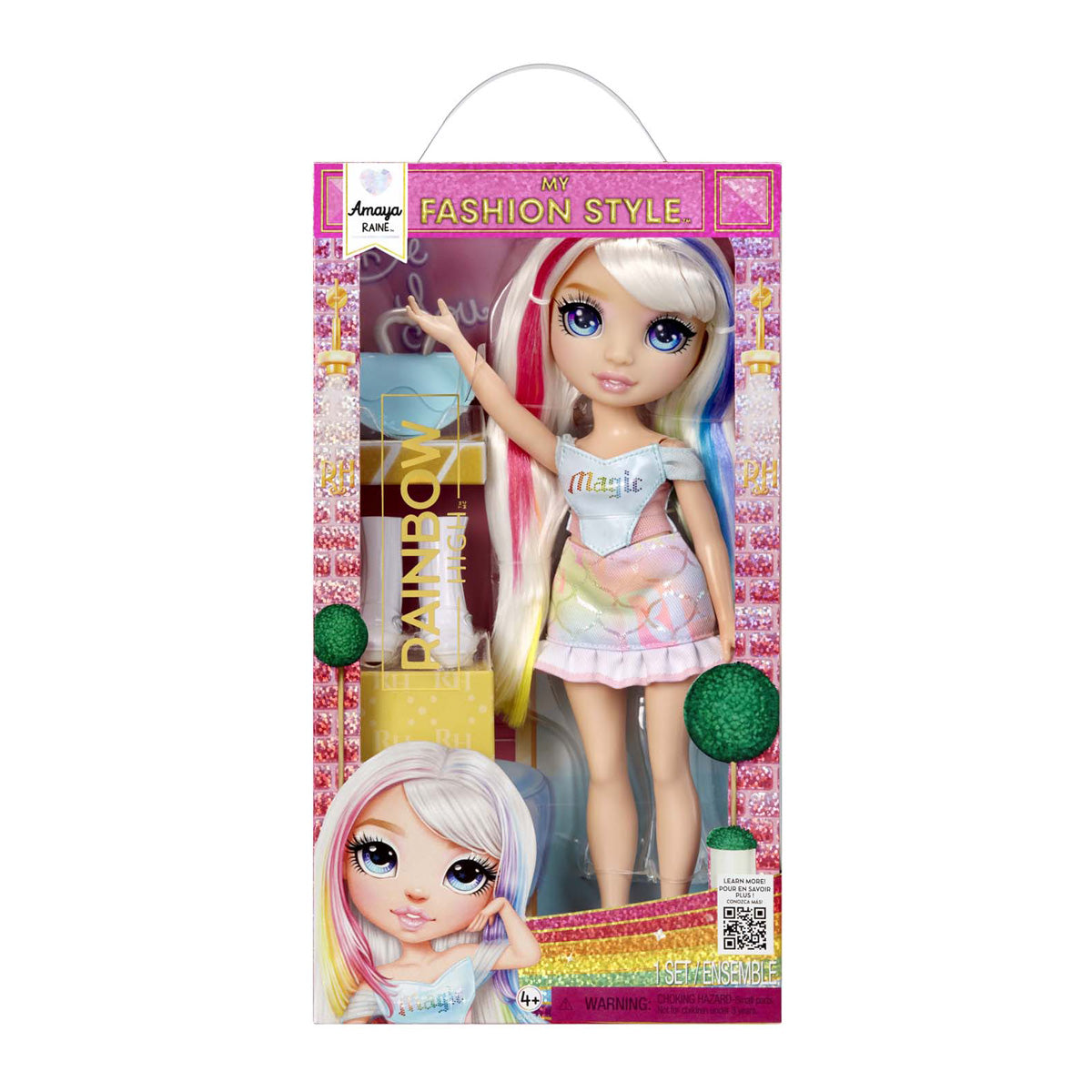 Mga entertainment rainbow high my fashion styleamaya | 2 pcs