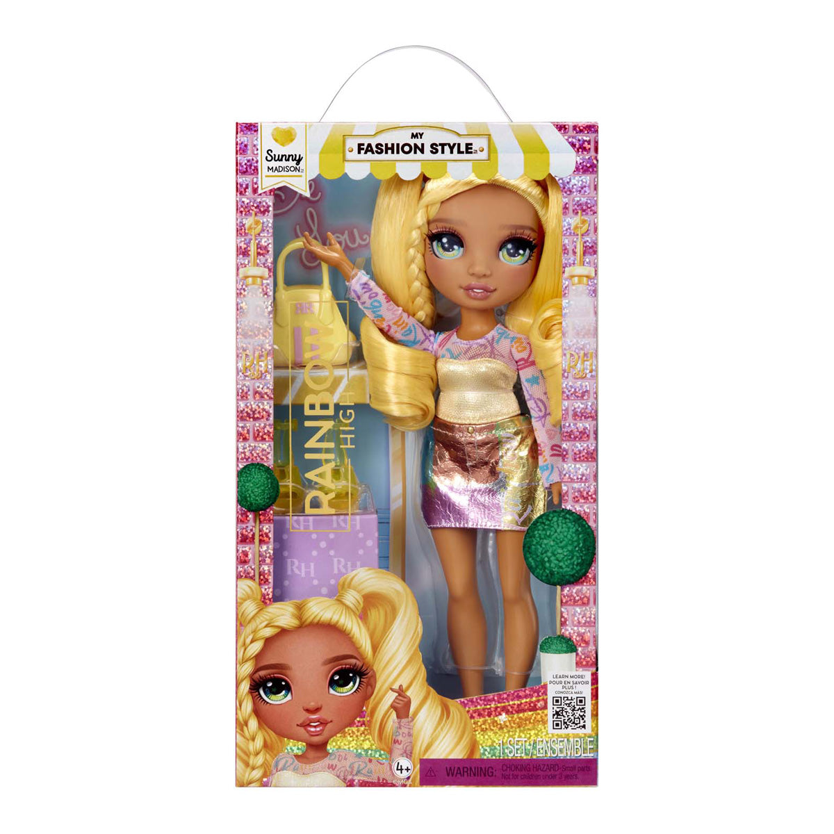 Mga entertainment rainbow high fashion doll - sunny