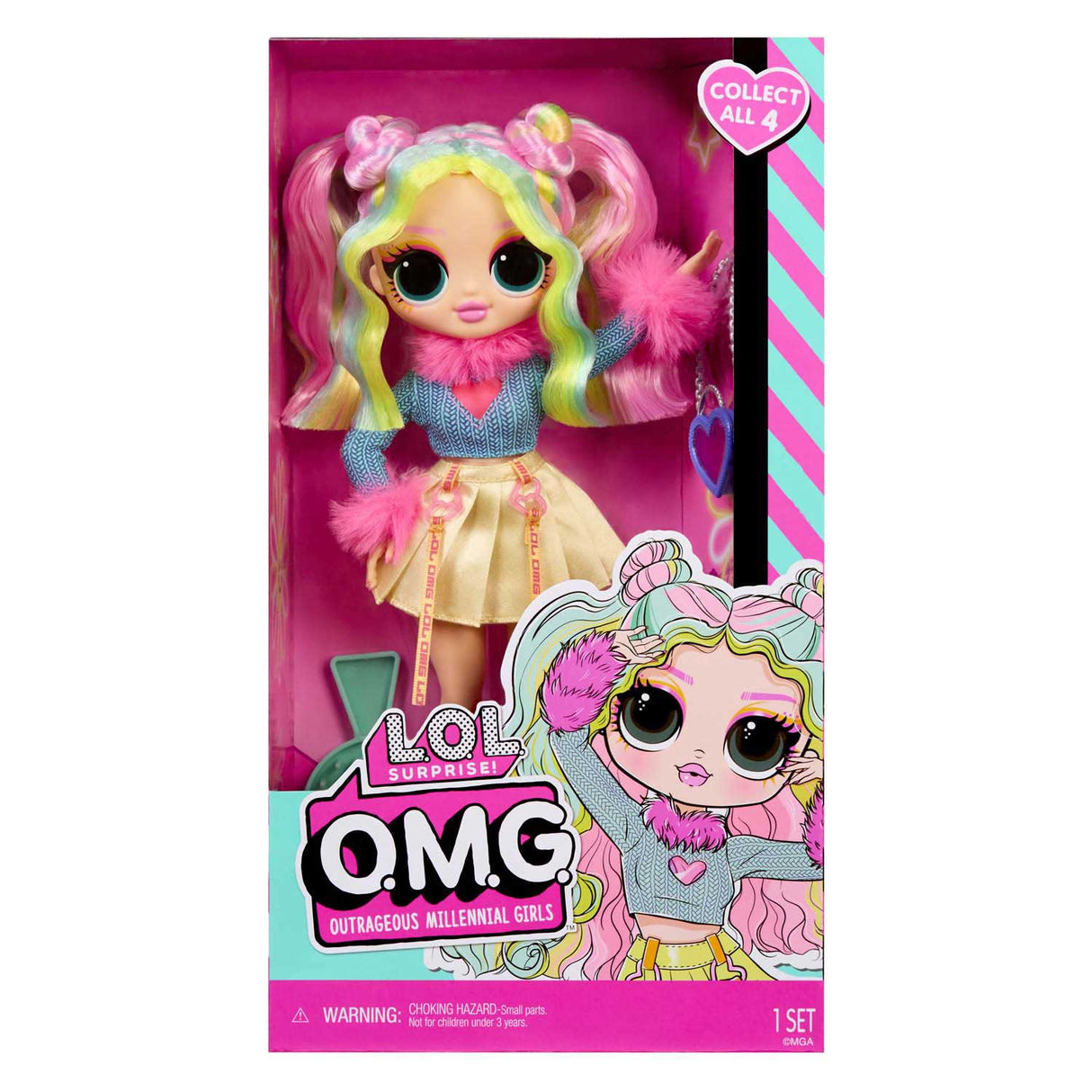 Mga entertainment lol surprise omg entry doll bubblegum dj
