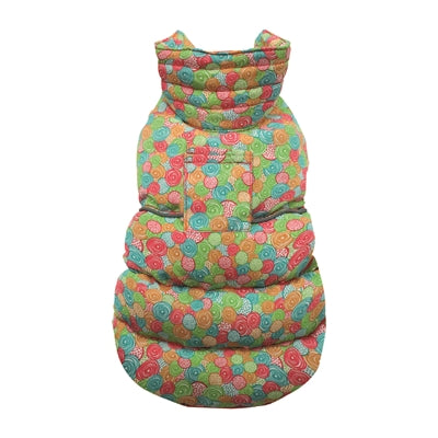 Croci dog coat candy lined