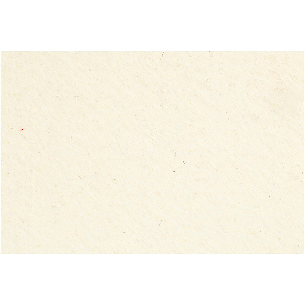 Hobby felt - Off-white, 1 sheet