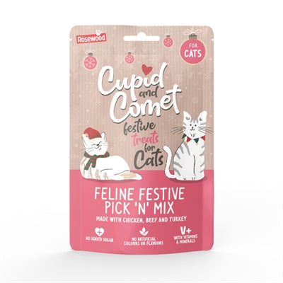 Cupid Comet Feline festliche Pick-and-Mix-Snacks