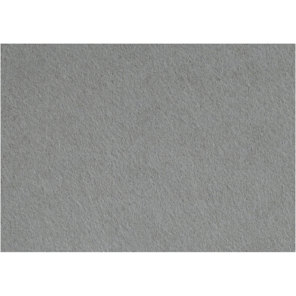 Creativ company hobby felt, sheet 42x60 cm, thickness 3 mm, gray, 1 sheet