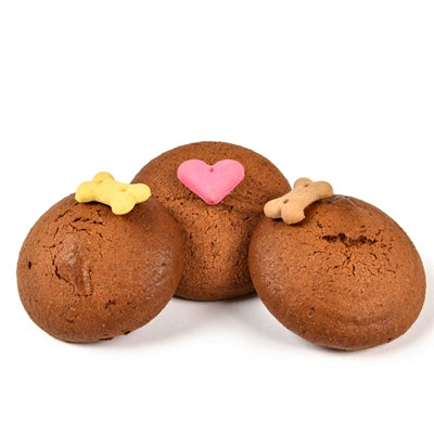 The barking bakery mini trío de woofins helados surtidos