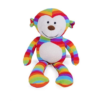Arc-en-ciel de singe Sonny en bois de rose