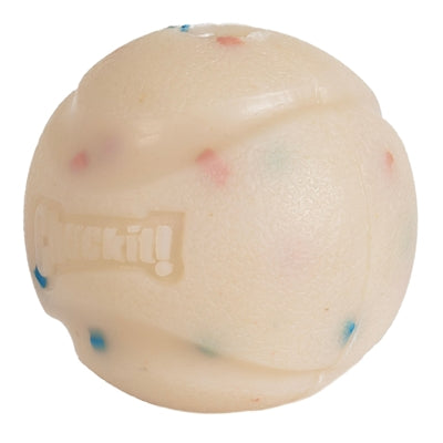 Bola de cumpleaños chuckit con aroma a vainilla