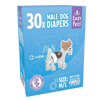 Easypets Hënn Diapers männlech