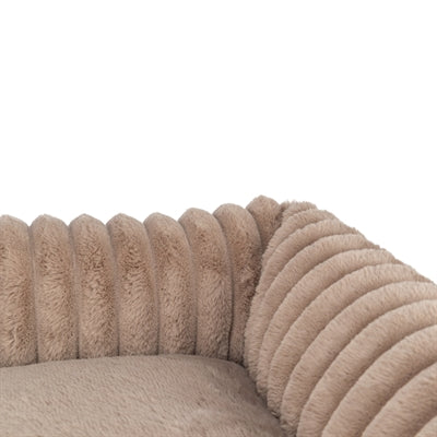 Trixie dog bed lonni corduroy angular light brown