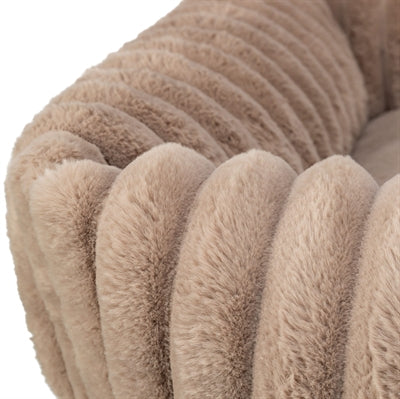 Trixie dog bed lonni corduroy angular light brown