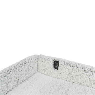 Trixie calida tapis de salon pour rebord de fenêtre réfléchissant la chaleur blanc-gris