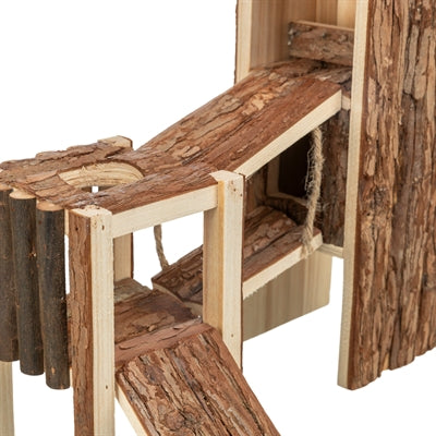 Trixie playground tjorven mice hamsters bark wood