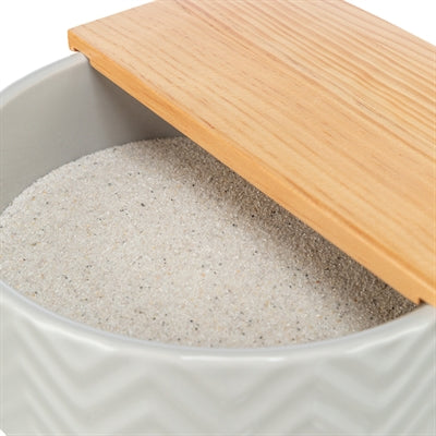 Trixie sandbad med plattformmus hamstere keramisk tre