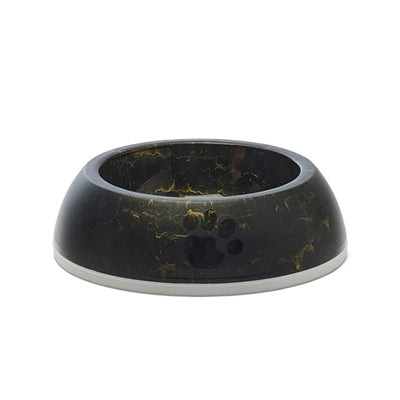 Savic food bowl delice 2 marble black gold