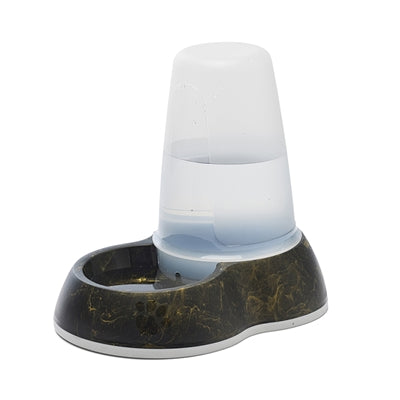 Savic drinking bowl loop marble black gold