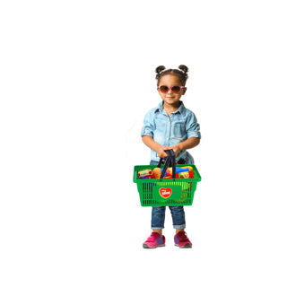 My shop boodschappenmandje 18-delig | 2 stuks