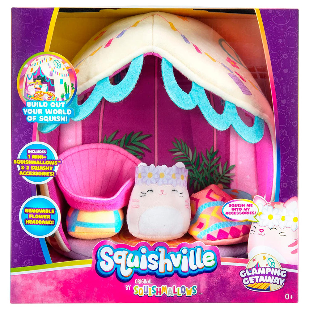 Squishmallows squshville glamping glamping glamping fetway deluxe play set