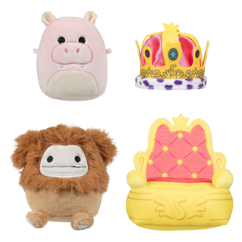 Squishmallows cuddly toy plush micromallows - parade float, 4pcs.