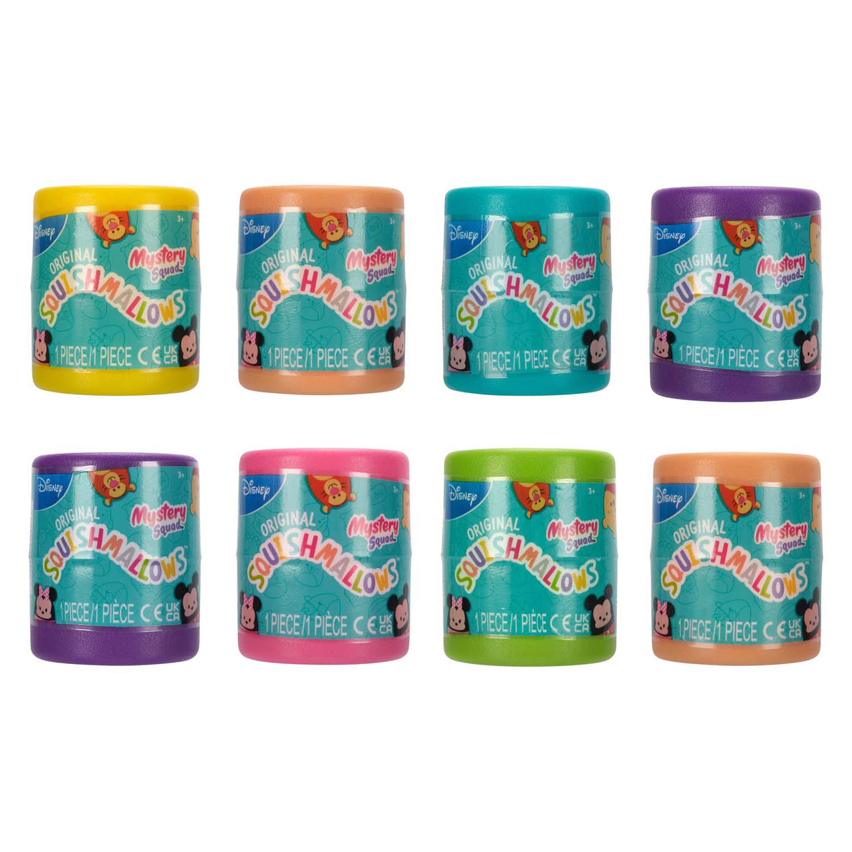 Squishmallows disney capsules 6.5 cm | 12 pieces