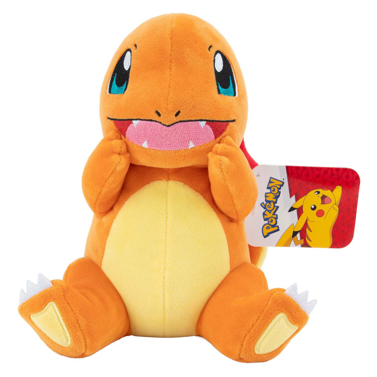 Jazwares pokémon gosedjur plysch charmander, 20cm