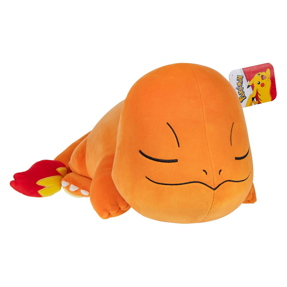 Jazwares Pokémon Sleeping Plush Charmander, 45cm