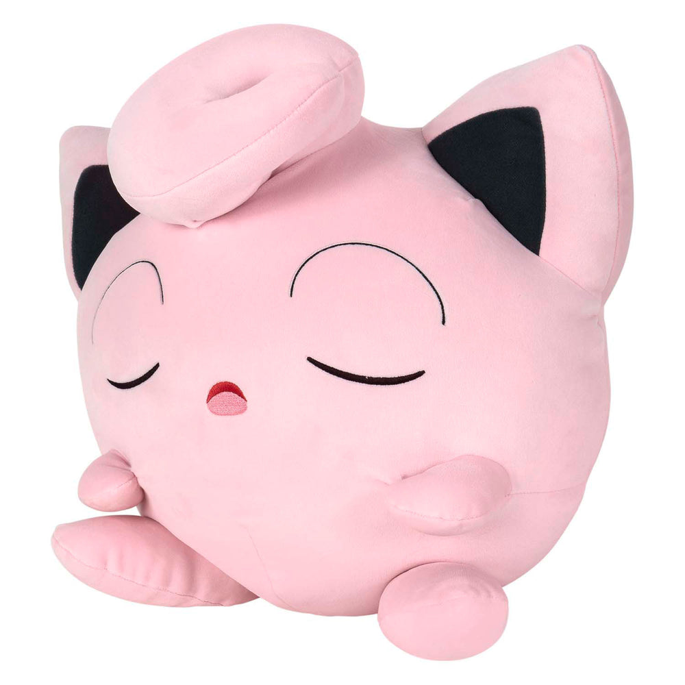 Jazwares sleeping pokémon plush jigglypuff, 45cm