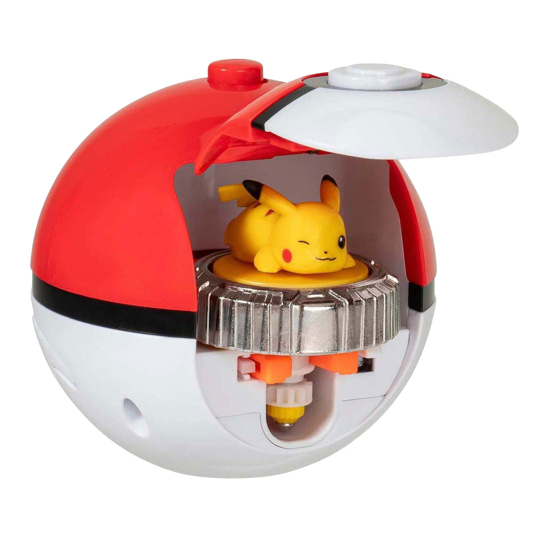 Spinner de batalha - pokébola pikachu nº 1 de pacote único | 3 peças