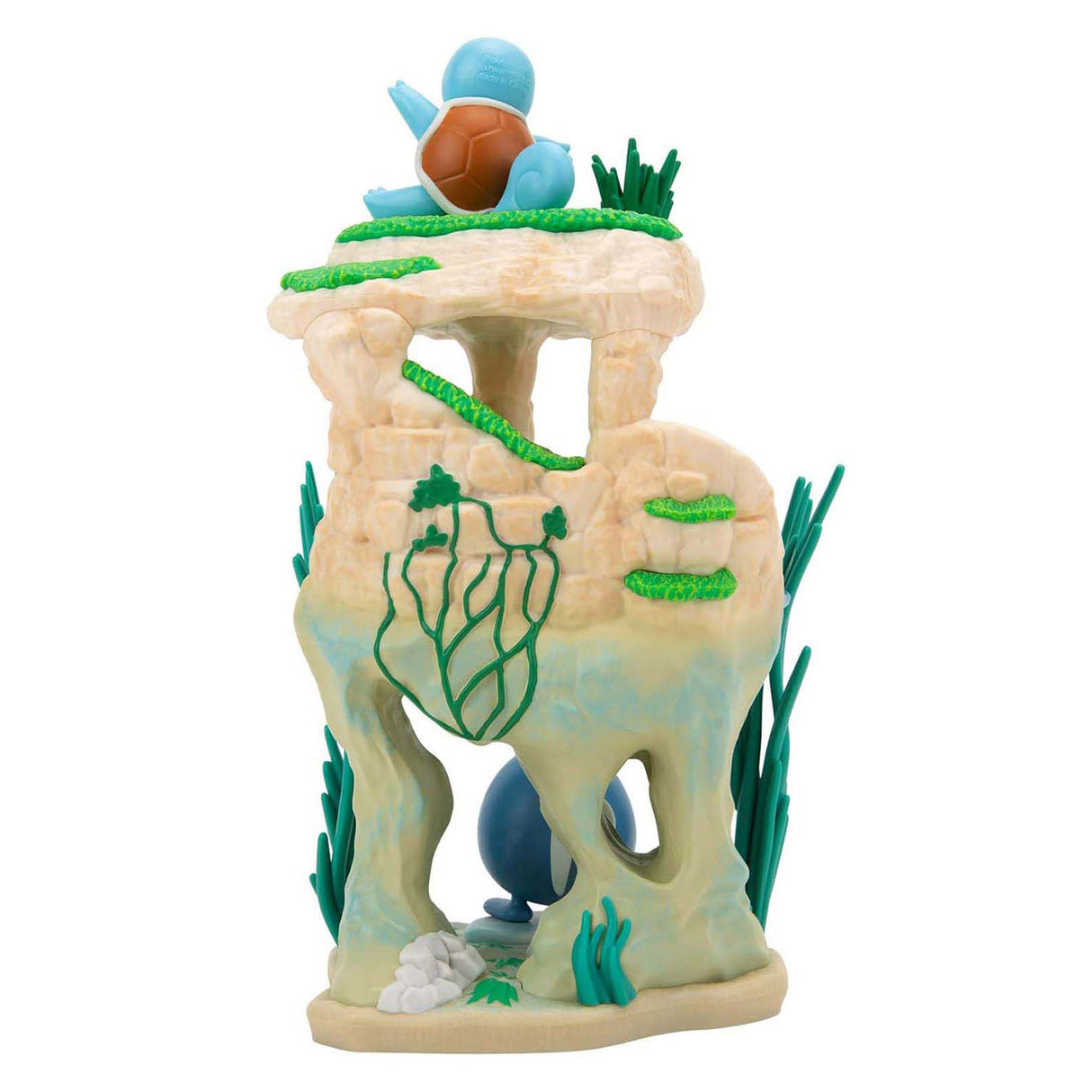 Jazwares pokémon environment figure set - poliwag squirtle