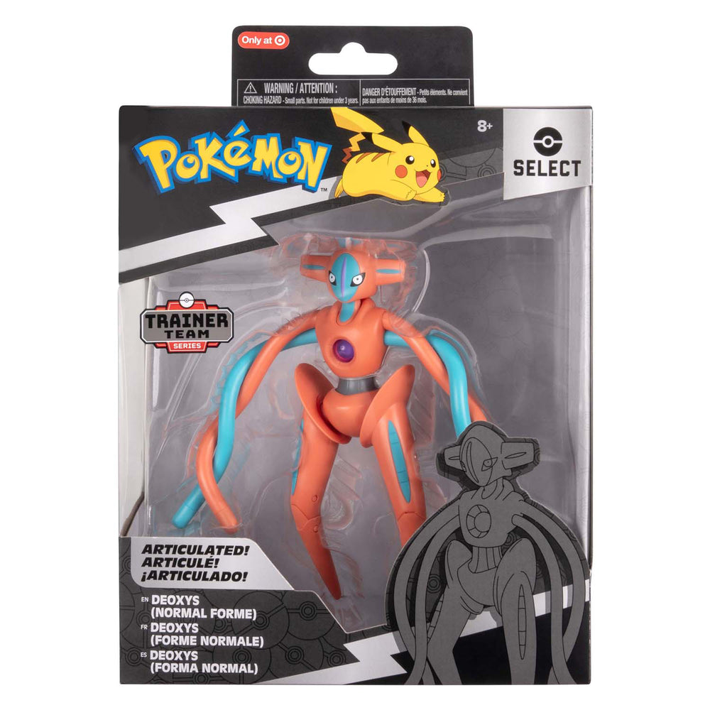 Jazwares pokémon select figure deoxys, 15cm