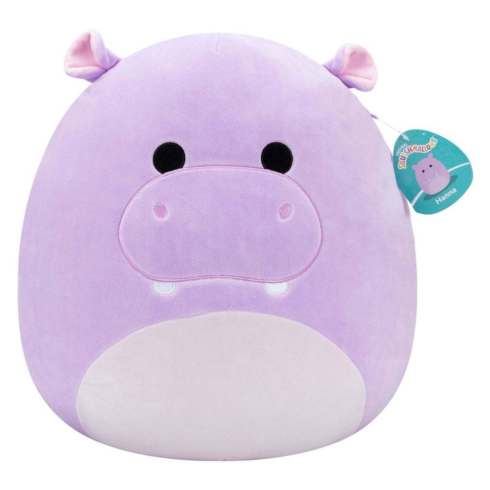 Squishmallows plush toy - Hanna the purple hippo, 40cm