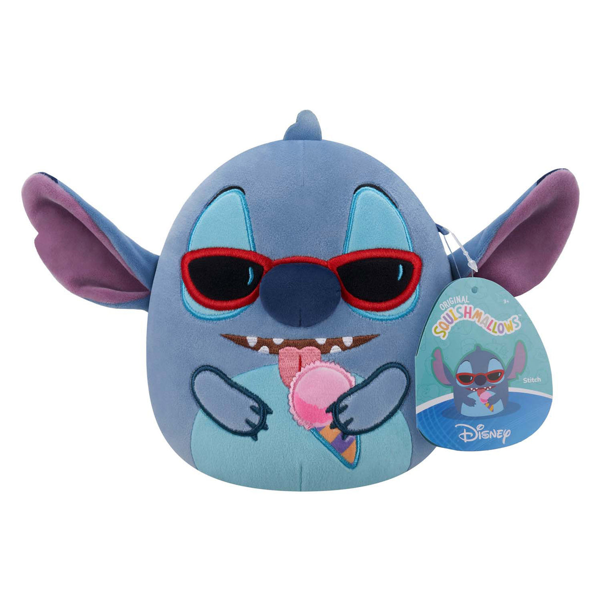 Squishmallows cuddly toy plush - lilo and stitch, 20cm