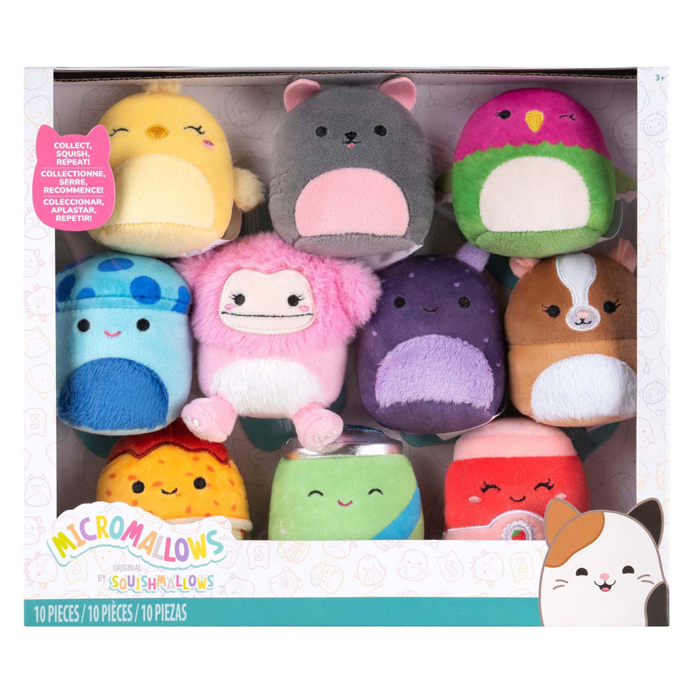 Jazwares squishmallows knuffel pluche - micromallows herfst - 10dlg.