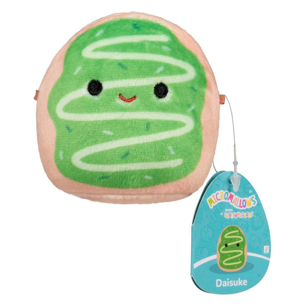 Jazwares squishmallows knuffel knuffel knuffel knuffel - micromallows ingred, amelie, daisuke - 3dlg.