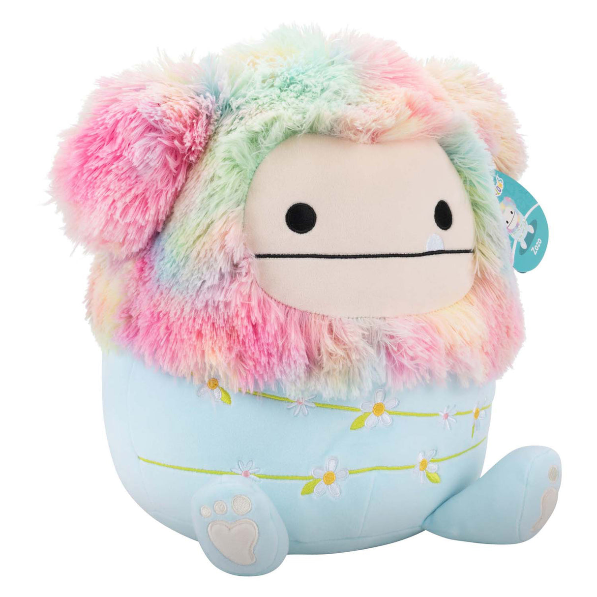 Jazwares squishmallows knuffel pluche - zozo the bigfoot - 30cm