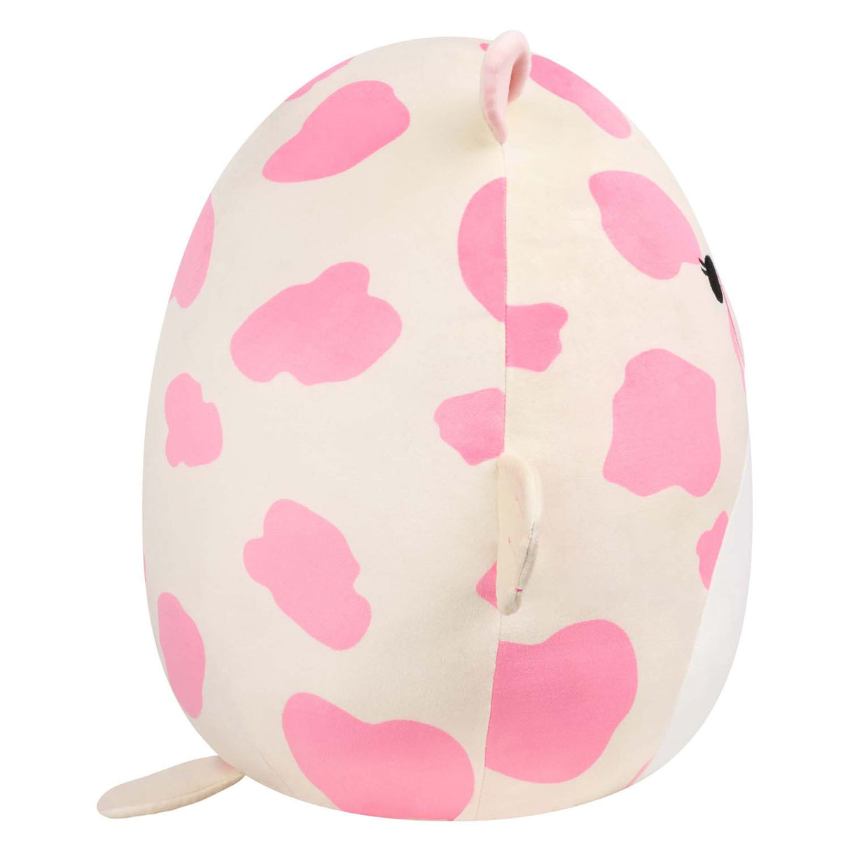 Jazwares squishmallows cuddly toy plush - mondy the pink spotted white sea cow - 40cm
